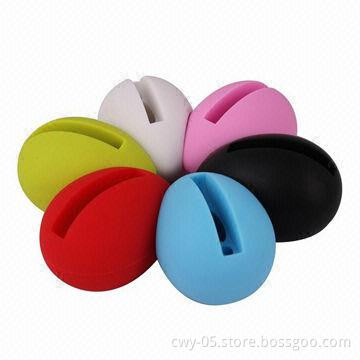 Silicone Horn Stands for iPhone 5, with Egg Style
